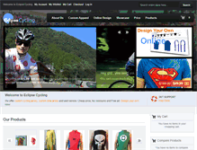 Tablet Screenshot of eclipsecycling.com